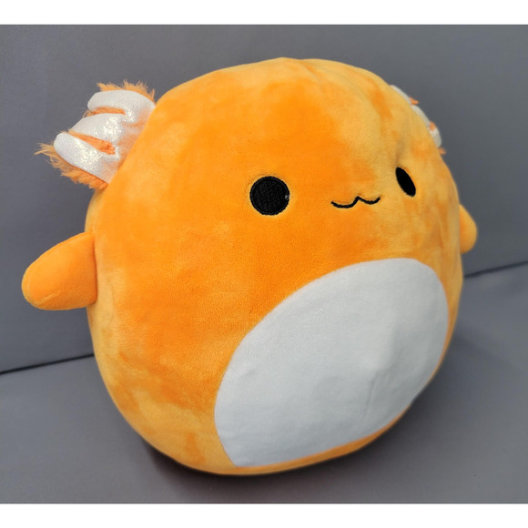 Squishmallows Orange Axolotl Plush Stuffed Animal Kellytoy Jazwares Soft Toy 9" - Picture 4 of 10